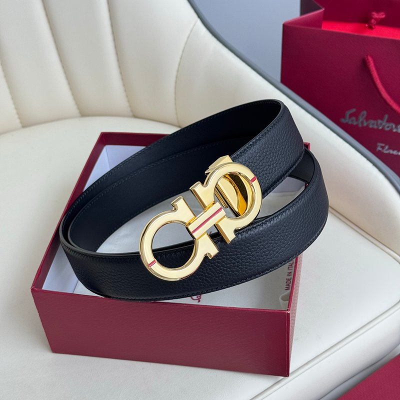 フェラガモ メンズ ベルト 両面用 3.5cm