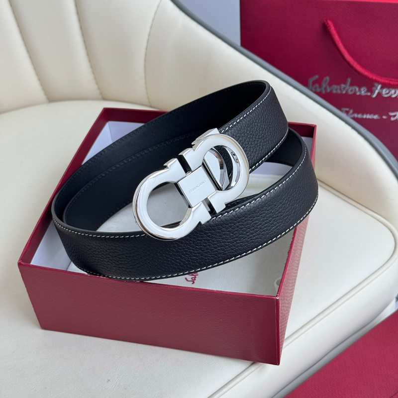 フェラガモ メンズ ベルト 両面用 3.5cm