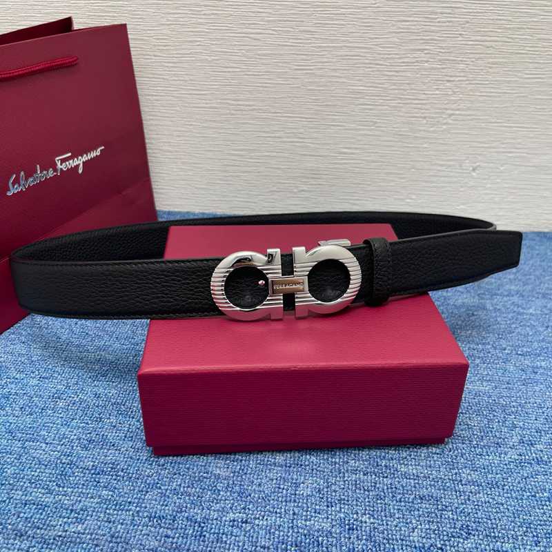 フェラガモ メンズ ベルト 両面用 3.5cm