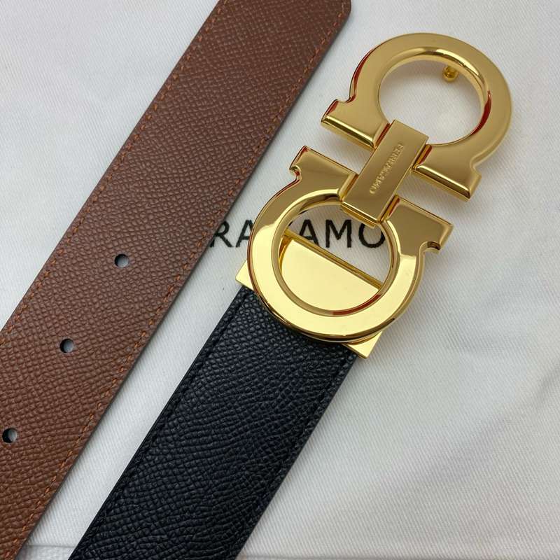 フェラガモ メンズ ベルト 両面用 3.5cm