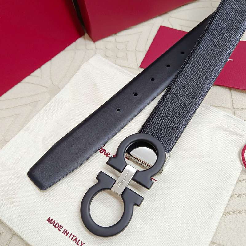 フェラガモ メンズ ベルト 両面用 3.5cm