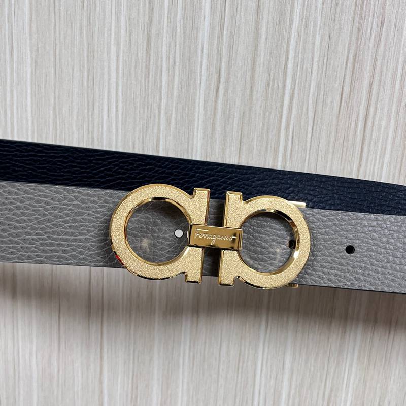 フェラガモ メンズ ベルト 両面用 3.5cm