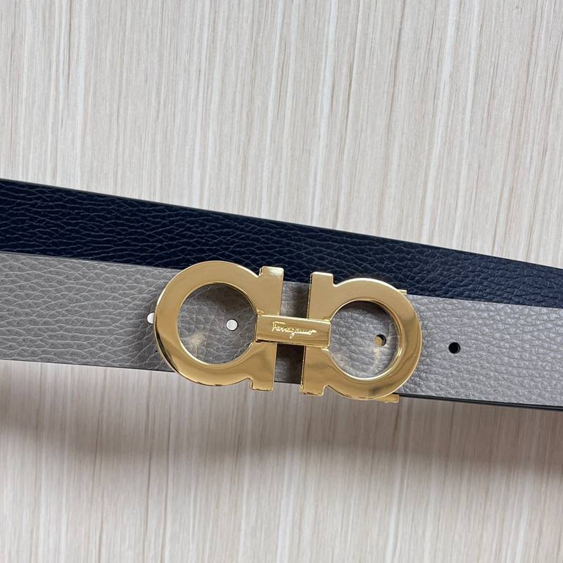 フェラガモ メンズ ベルト 両面用 3.5cm