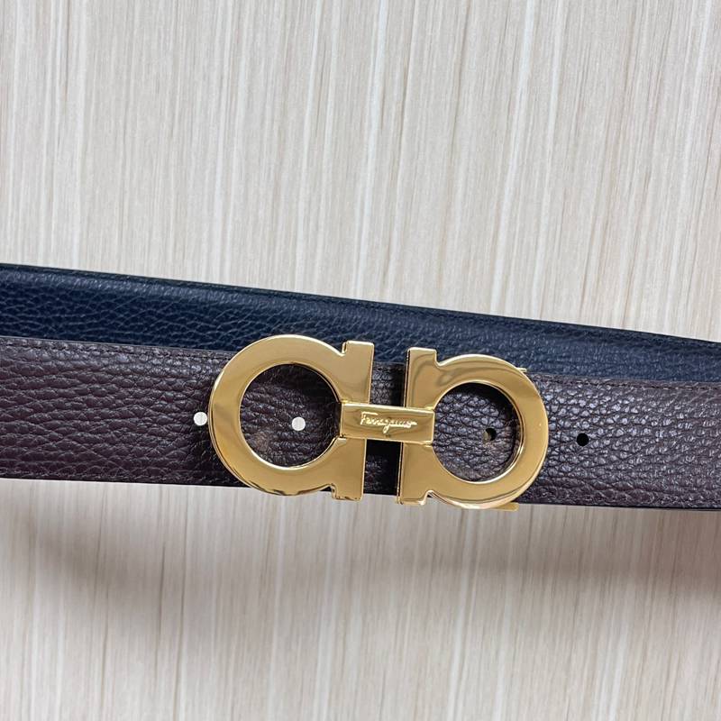フェラガモ メンズ ベルト 両面用 3.5cm