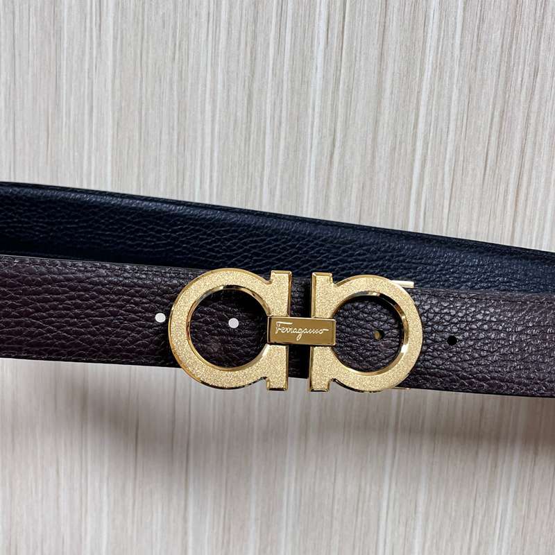 フェラガモ メンズ ベルト 両面用 3.5cm