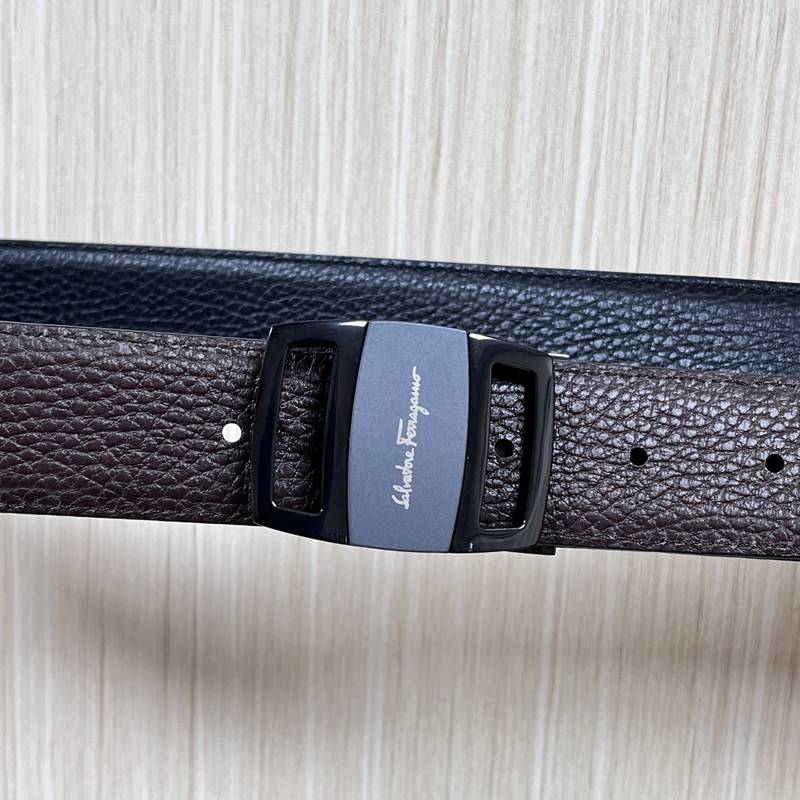 フェラガモ メンズ ベルト 両面用 3.5cm