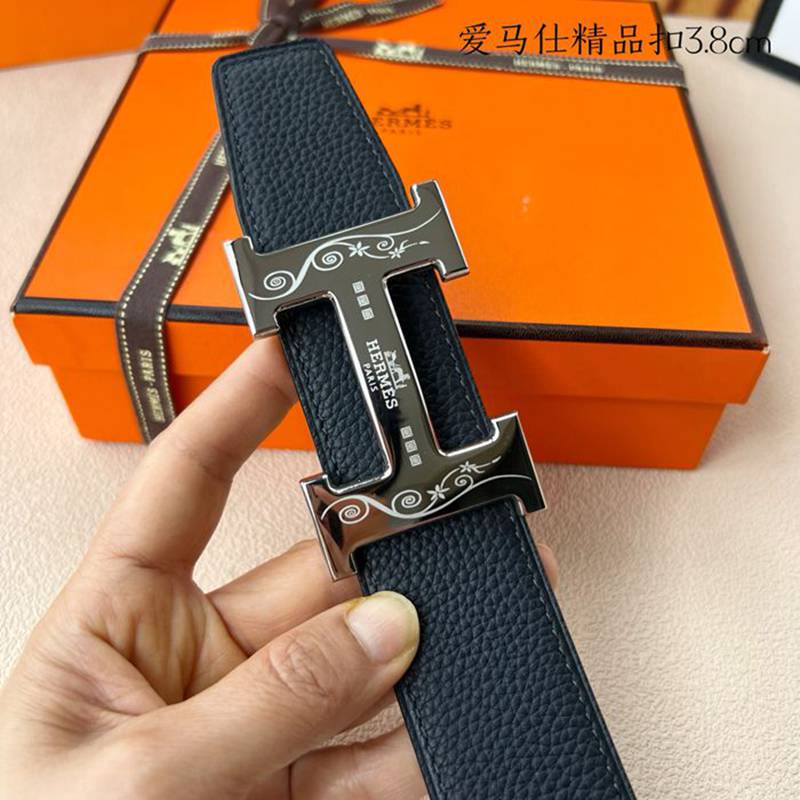 エルメス メンズ ベルト 両面用 3.8cm