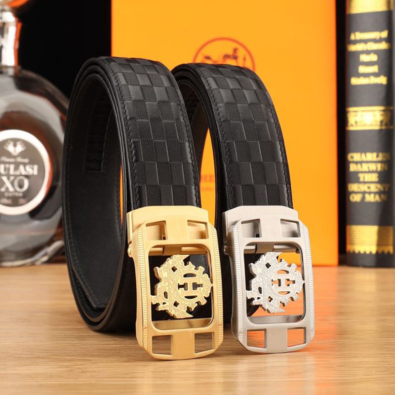 エルメス メンズ ベルト 自動バックル 35mm