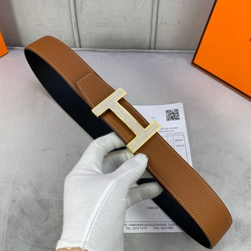 エルメス メンズ ベルト 両面用 3.8cm