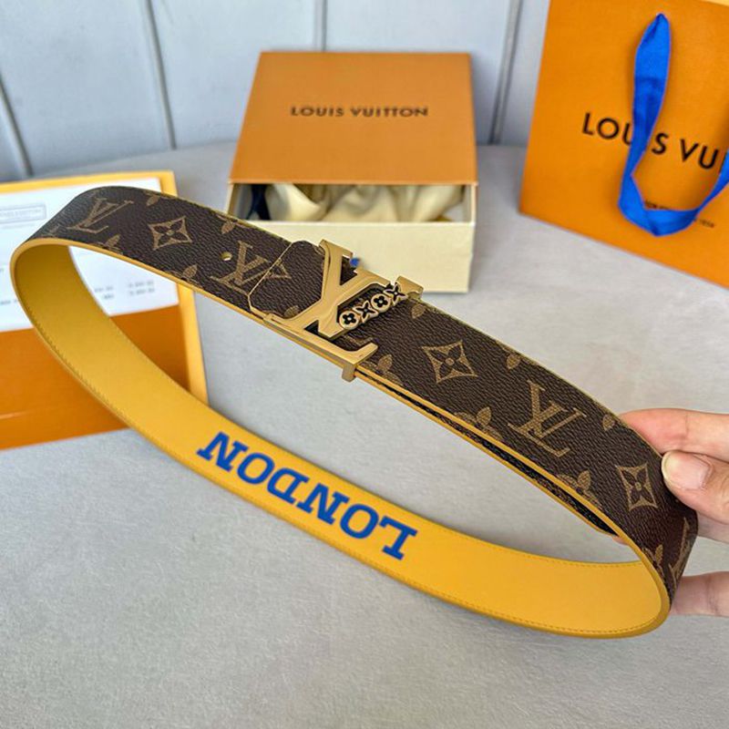 LV メンズ ベルト 両面用 40mm