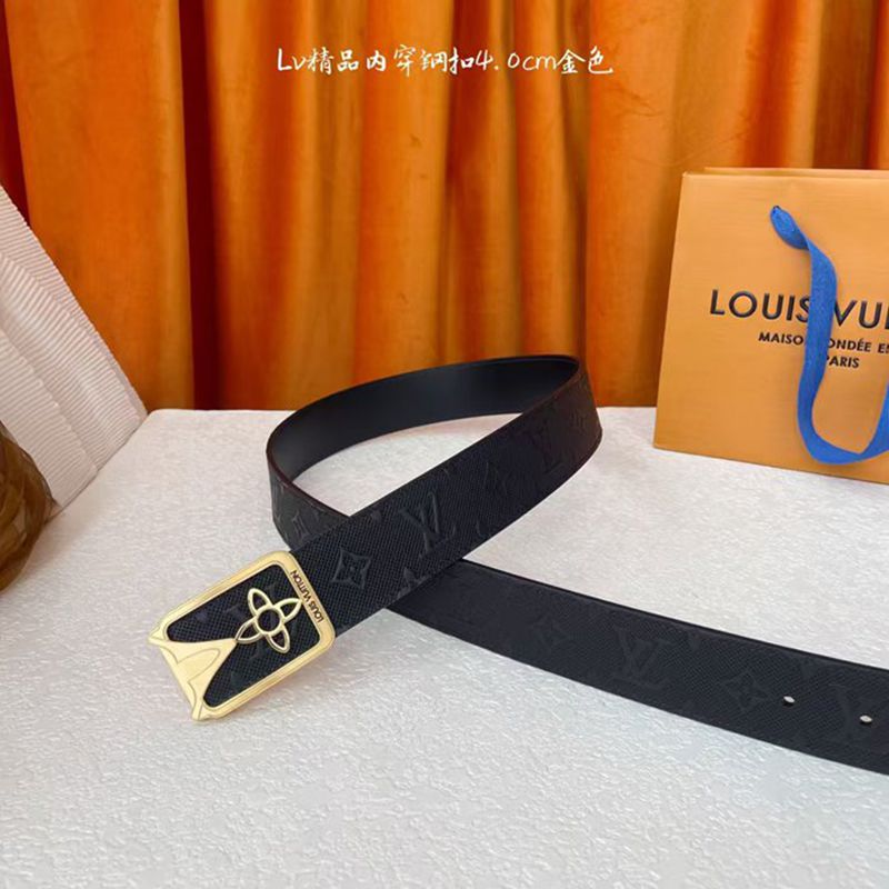 LV メンズ ベルト 4.0cm