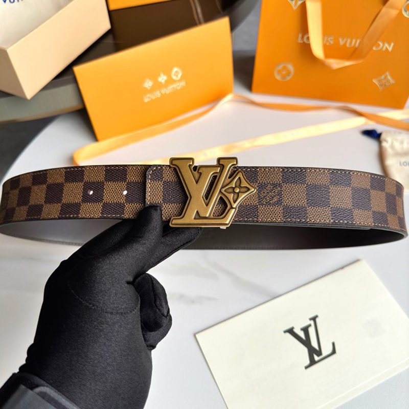 LV メンズ ベルト 両面用 4.0cm