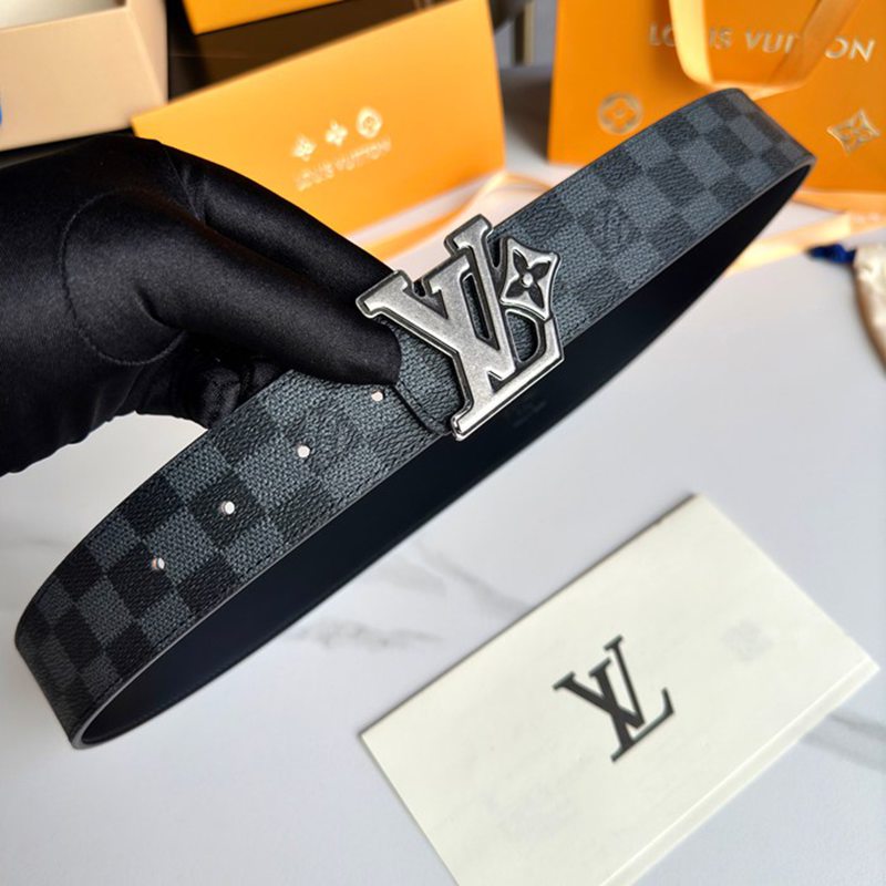 LV メンズ ベルト 両面用 4.0cm