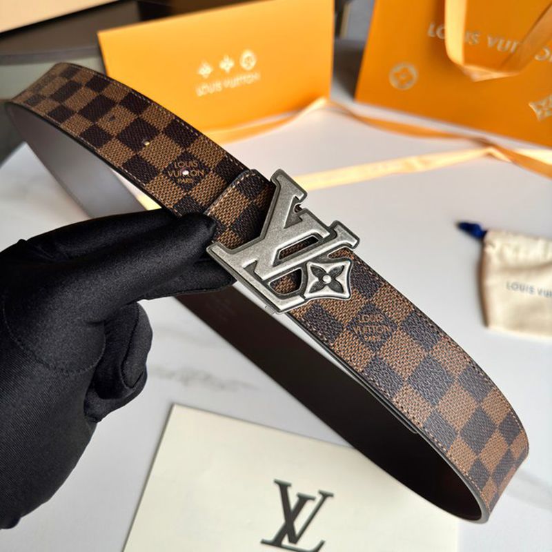 LV メンズ ベルト 両面用 4.0cm