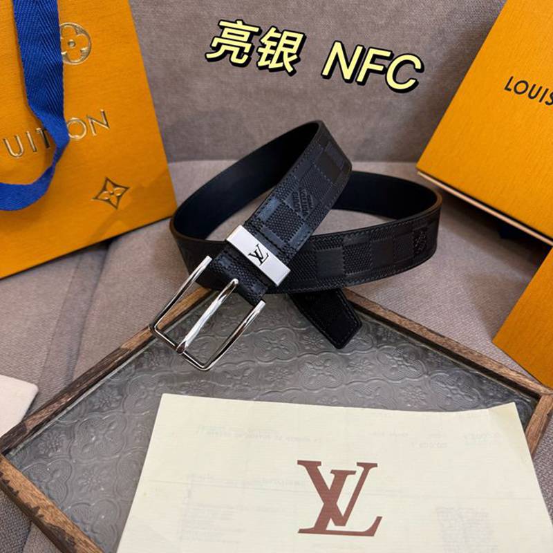 LV メンズ ベルト 両面用 35mm