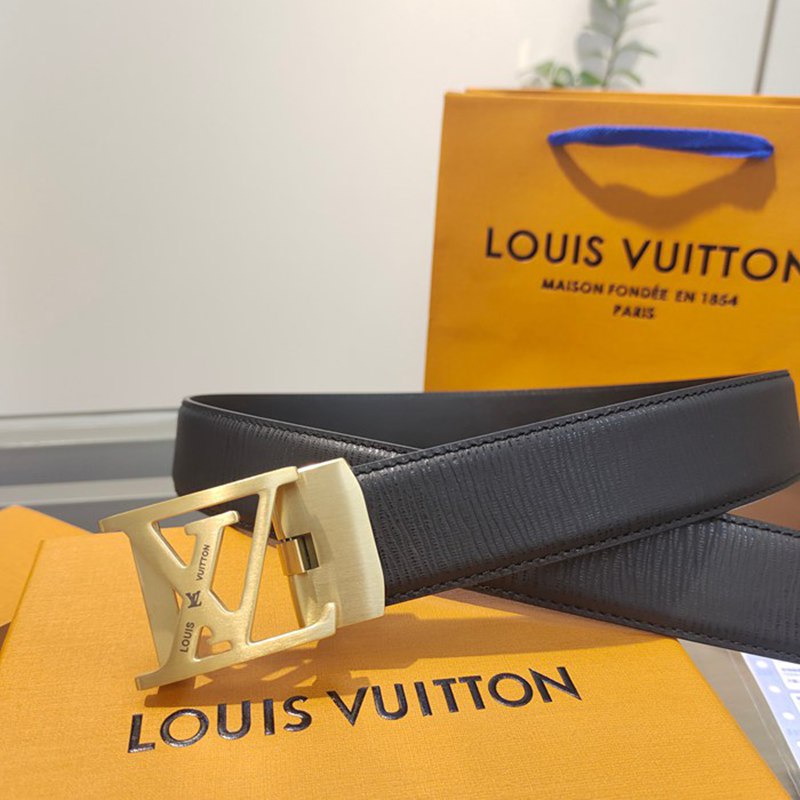 LV メンズ ベルト 自動バックル 35mm