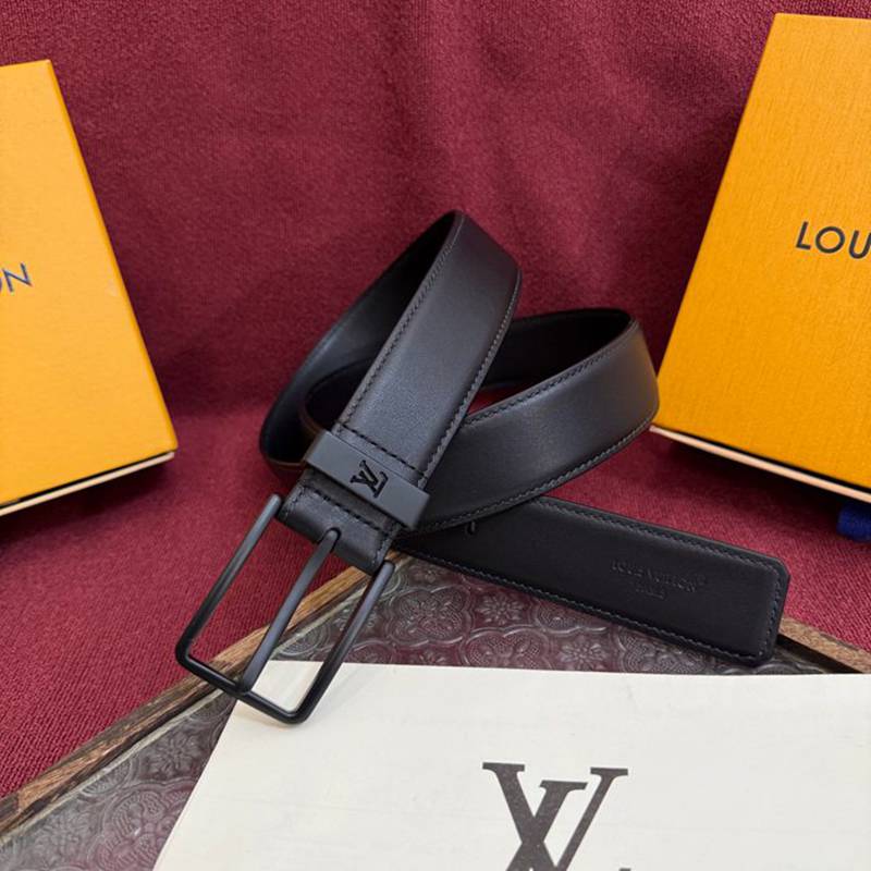 LV メンズ ベルト モノグラム 3.5cm