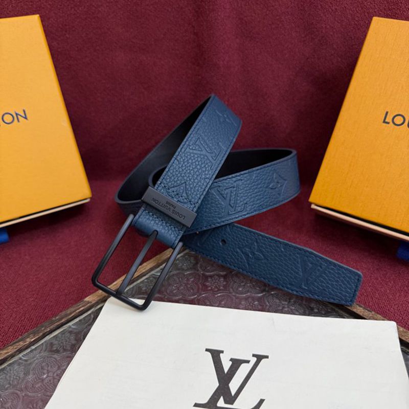 LV メンズ ベルト モノグラム 3.5cm