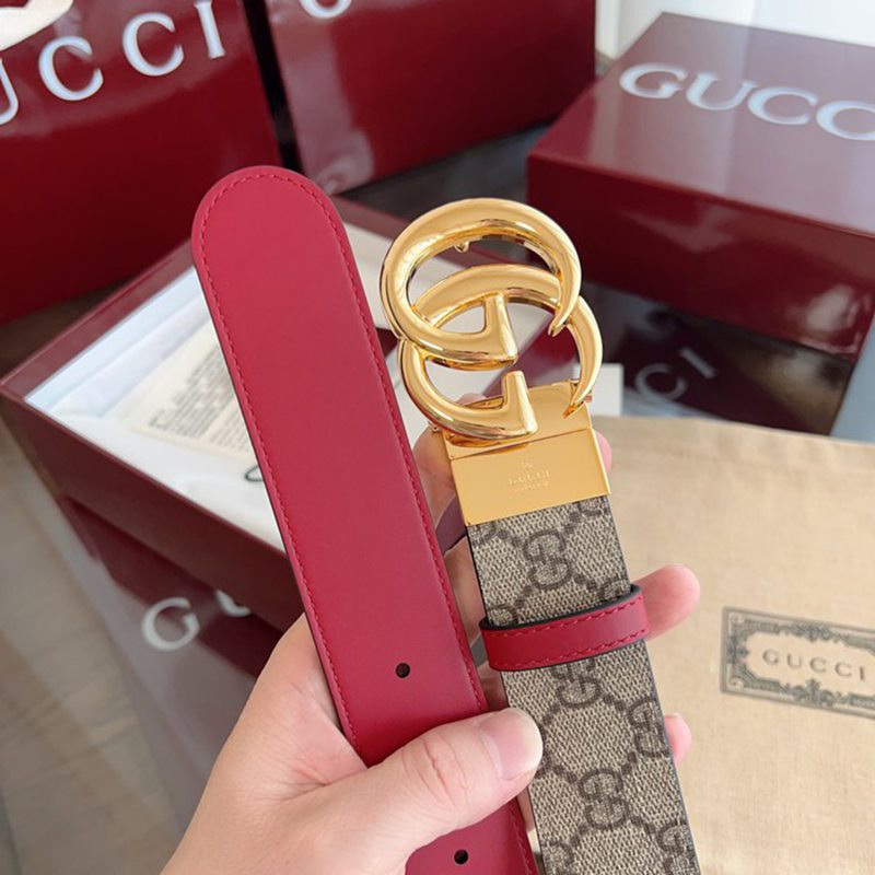 グッチ メンズ ベルト 両面用 3.8cm