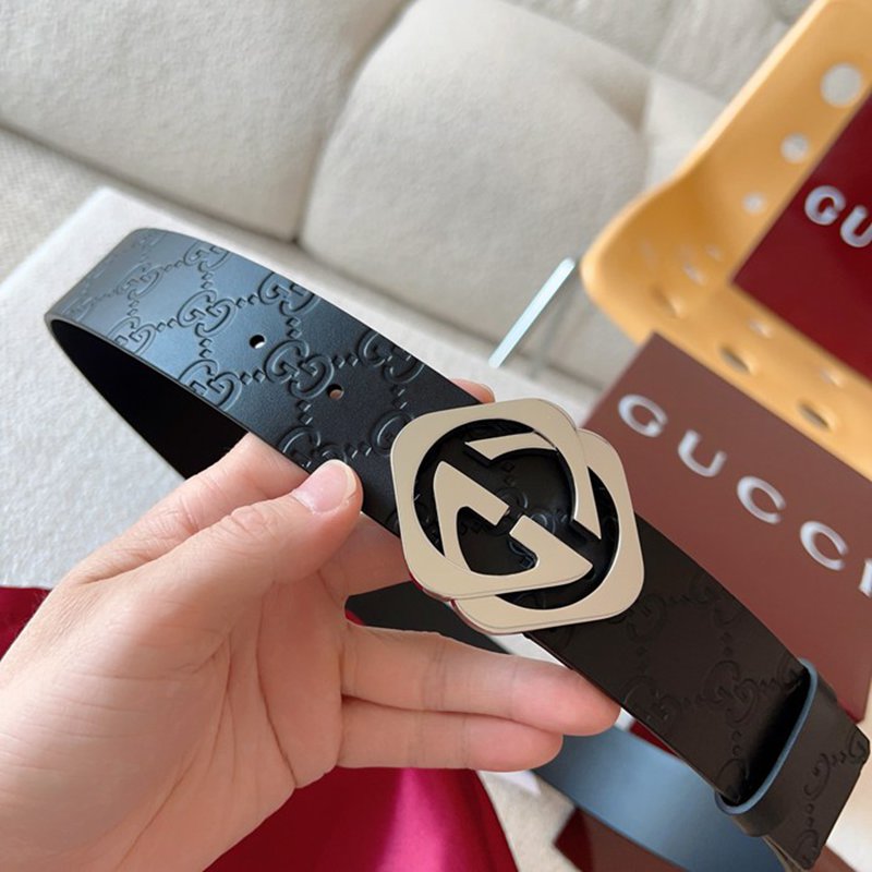 グッチ メンズ ベルト 4.0cm