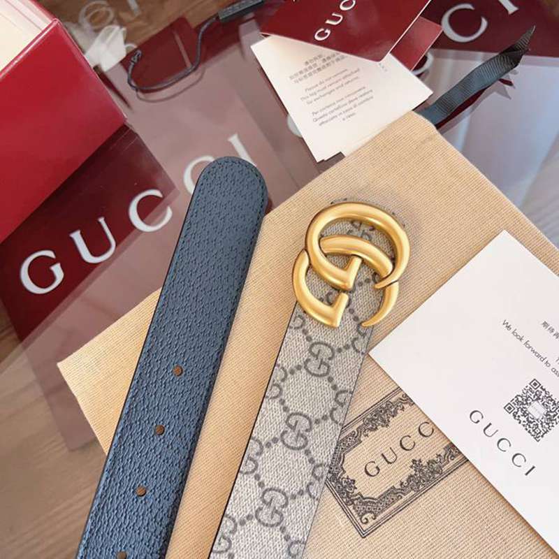 グッチ メンズ ベルト 両面用 3.5cm