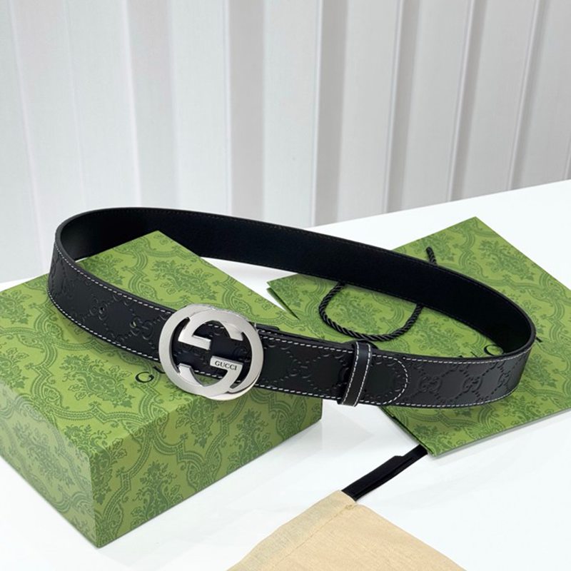 グッチ メンズ ベルト 3.8cm