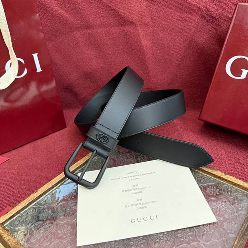 グッチ メンズ ベルト GG 3.5cm