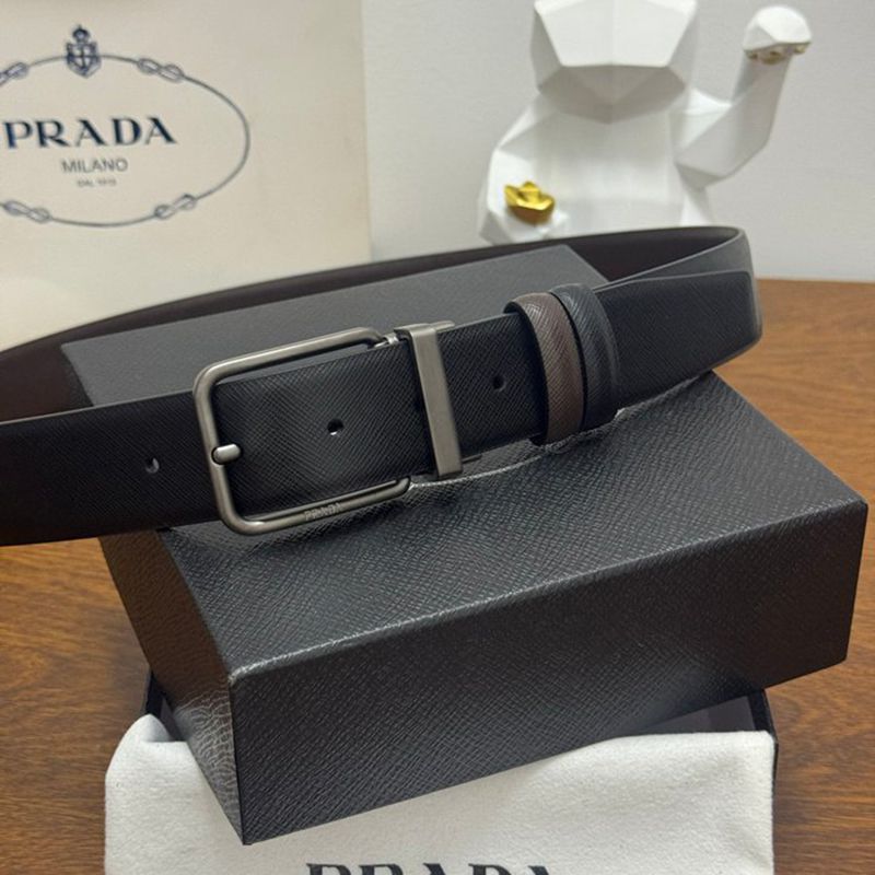 プラダ メンズ ベルト 3.5cm