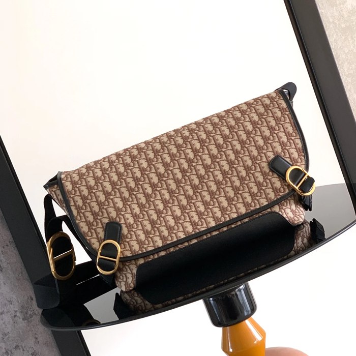 DIOR 1DBME210YUS プリントフラップメッセンジャー ジェット サイズ:48x25x19cm