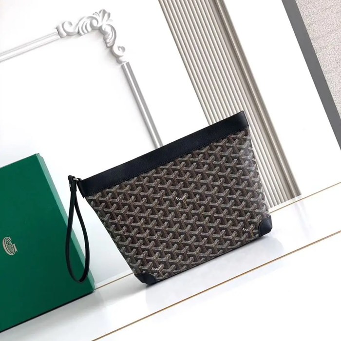 GOYARD コンティハンドバッグ 黒 サイズ:24x22x6.5cm