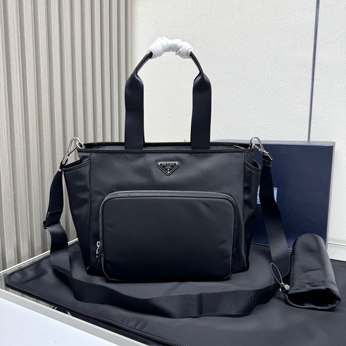 PRADA 1BG102 マミーバッグ サイズ:35x30x17cm