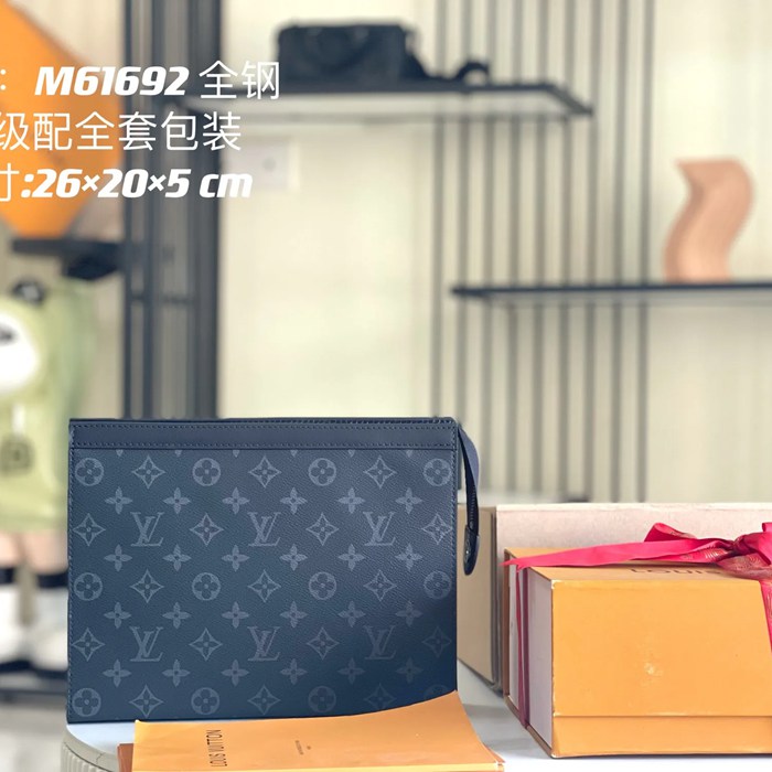 LOUIS VUITTON M61692 イタリアA級レザーハンドバッグ サイズ:27x21cm