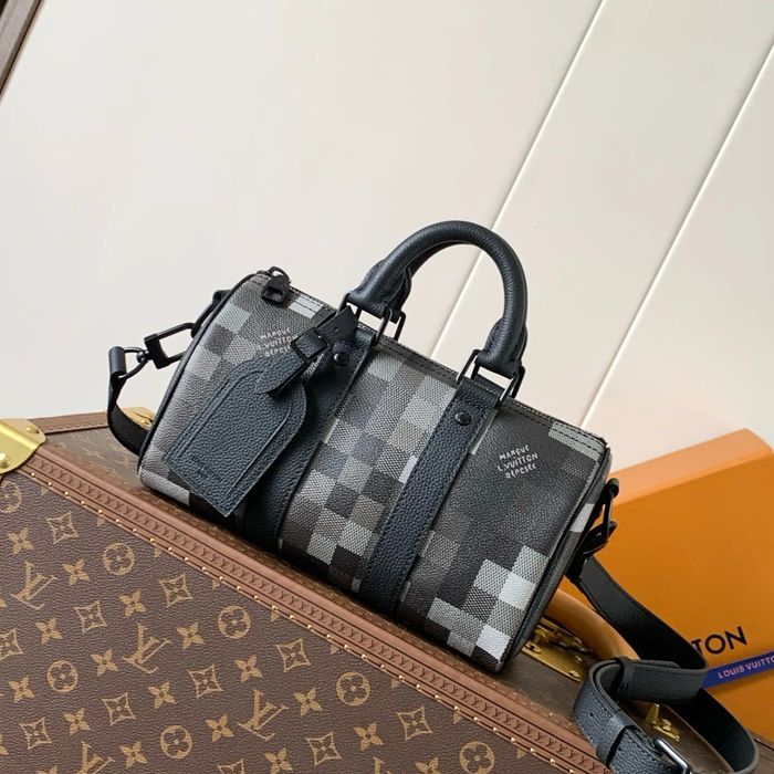 LOUIS VUITTON M14919 コーティングキャンバスハンドバッグ キープオール サイズ:25x15x11cm