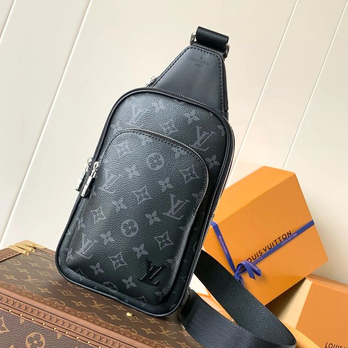 LOUIS VUITTON M47137 小ショルダー アベニュー 黒花 サイズ:33x16x5.7cm