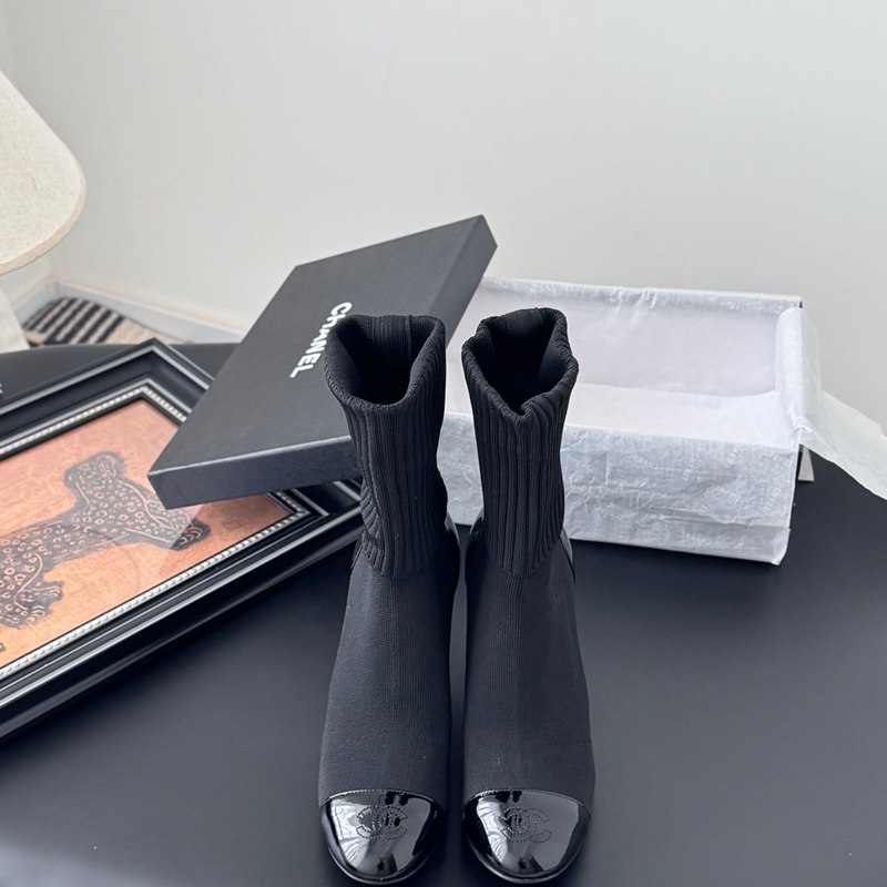 【CHANEL】25Kブーツレディース