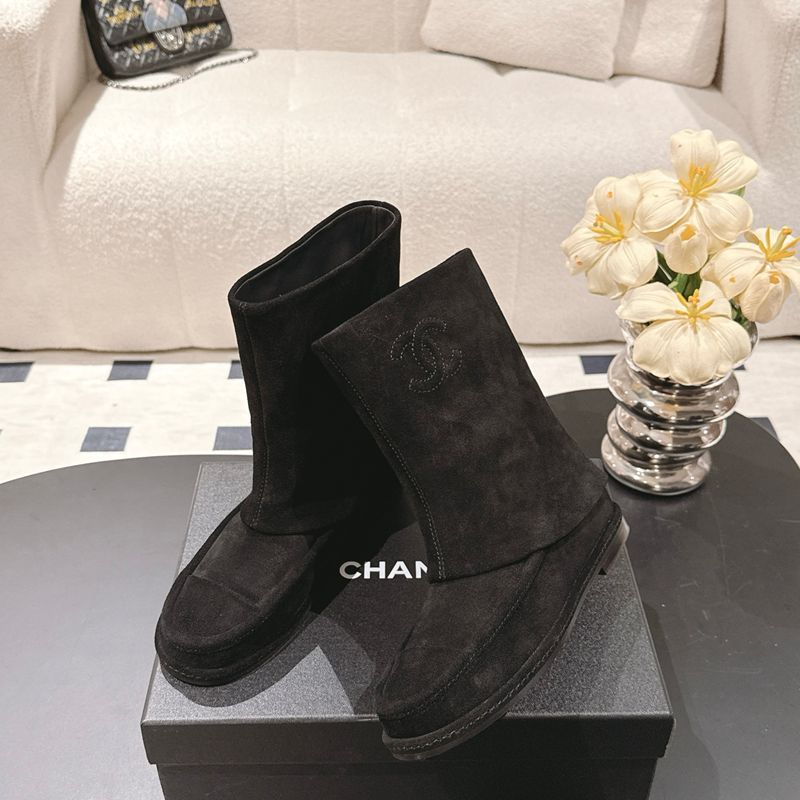 【CHANEL】25Cブーツレディース