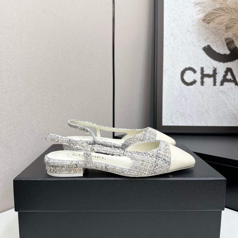 【CHANEL】スリングバックレディース