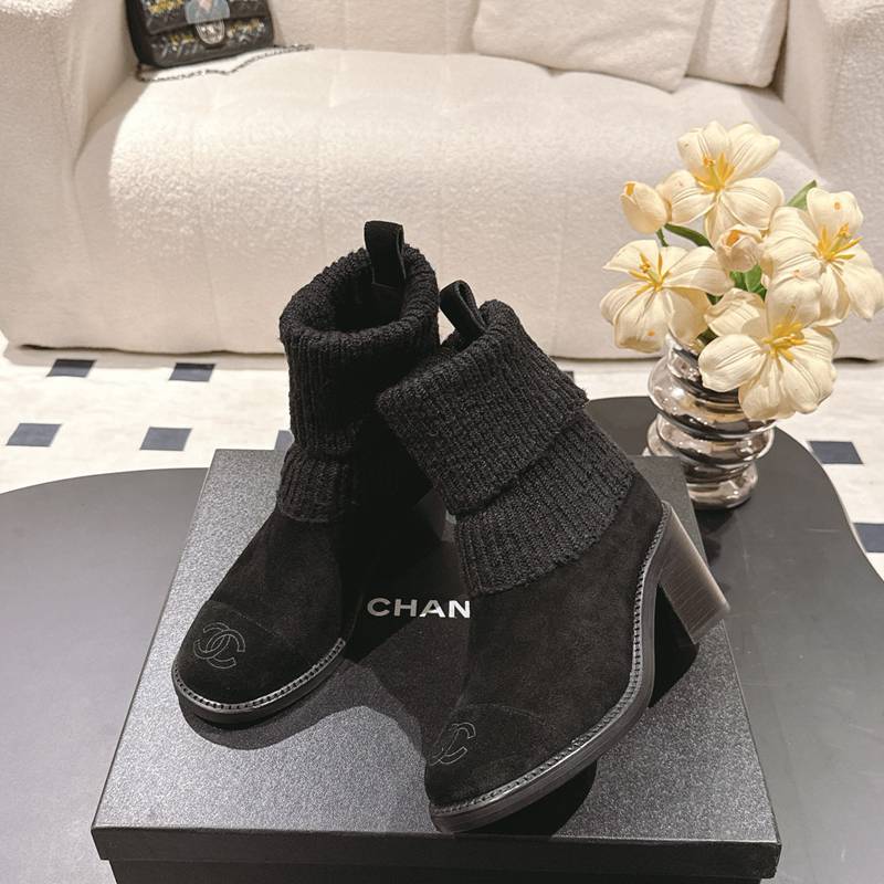 【CHANEL】2024Kブーツレディース