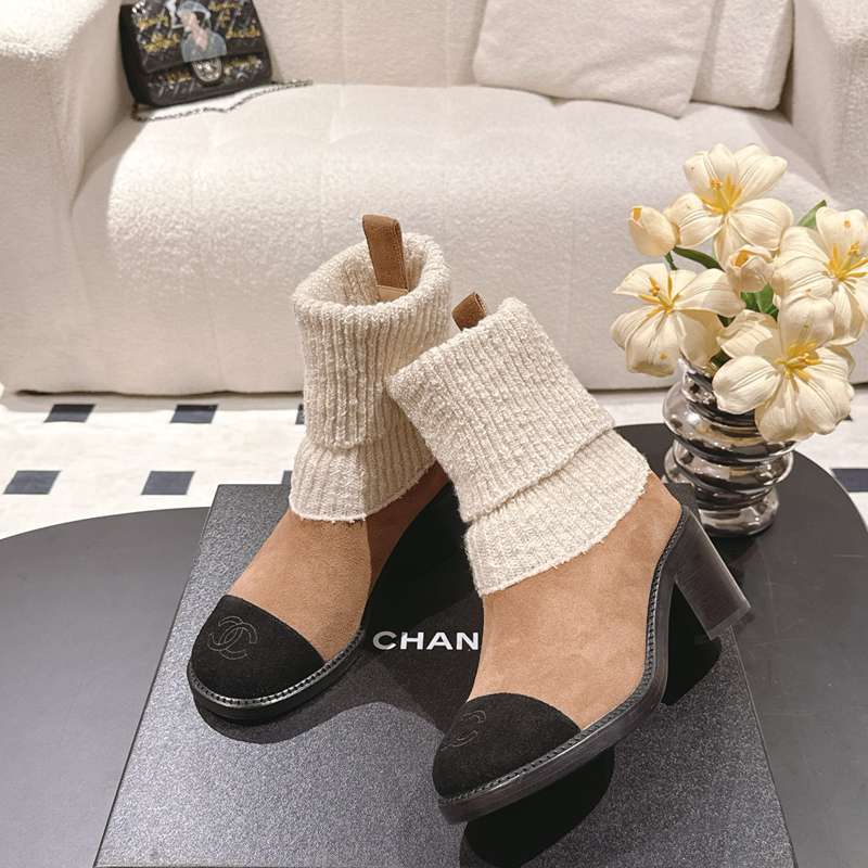 【CHANEL】2024Kブーツレディース