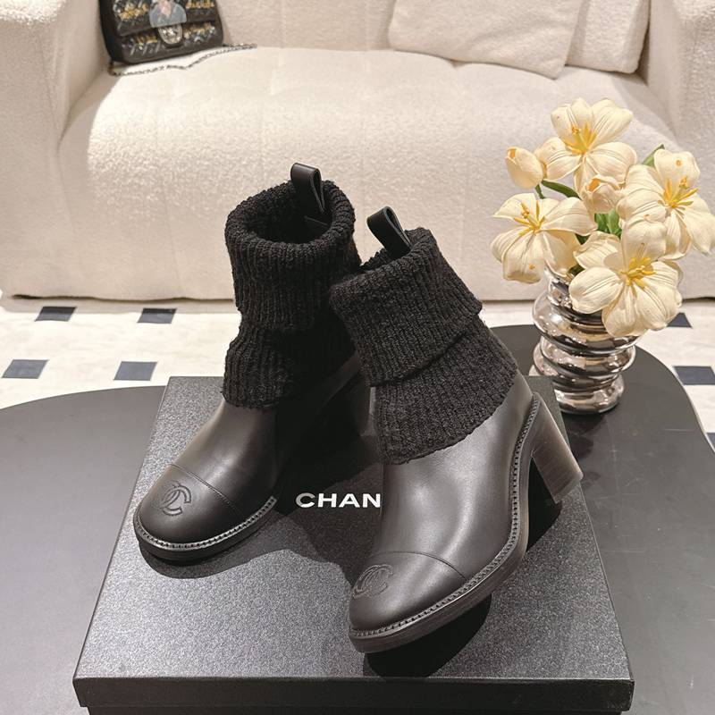 【CHANEL】2024Kブーツレディース