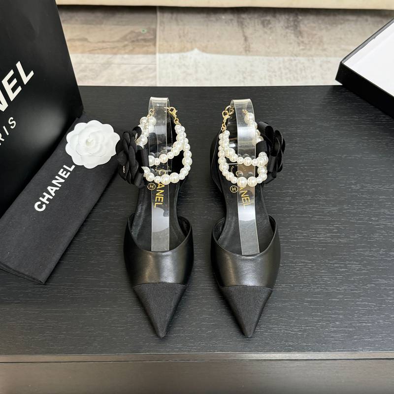 【CHANEL】25Pバレエシューズレディース