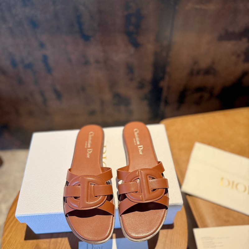 【DIOR】25SSサンダルレザーサンダルレディース