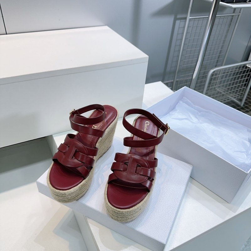【DIOR】25春夏新作Dクラブサンダルレディース