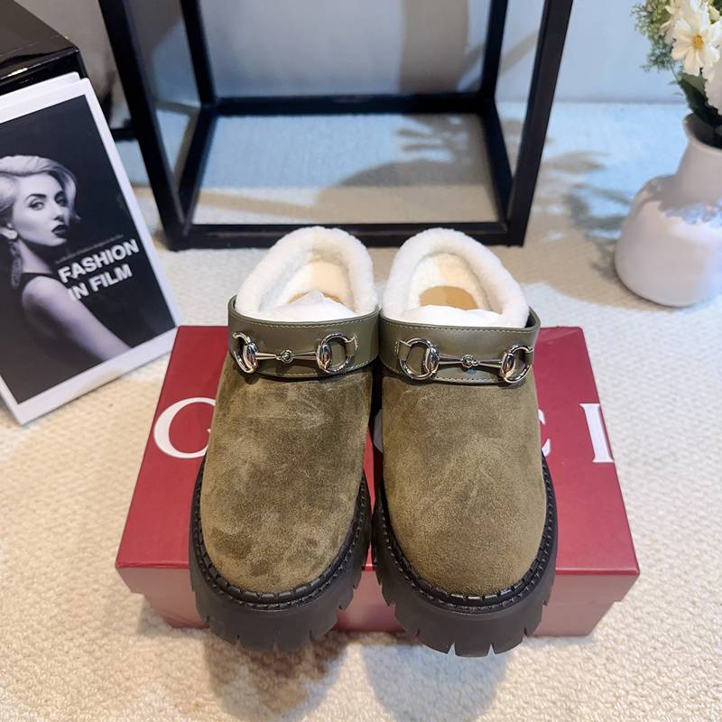 【GUCCI】ファースリッポンレディース