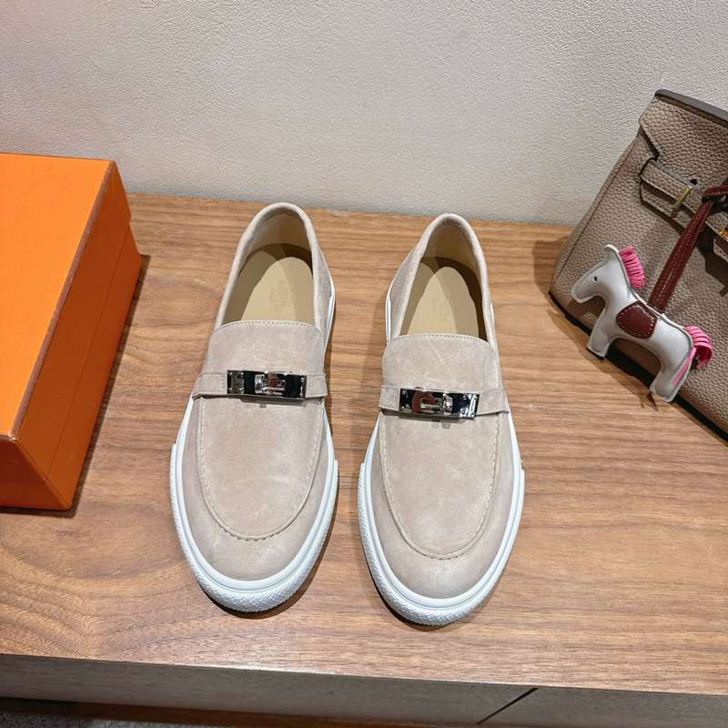 【HERMES】25新作スリッポンレザースリッポンメンズレディース