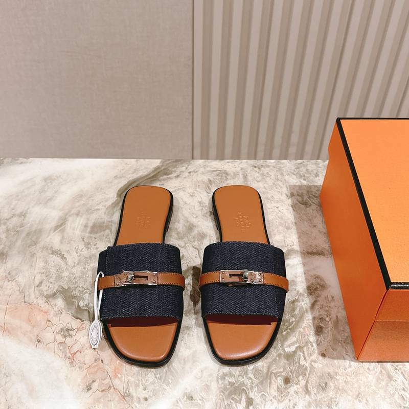 【HERMES】2026SSケリースリッポンサンダルレディース