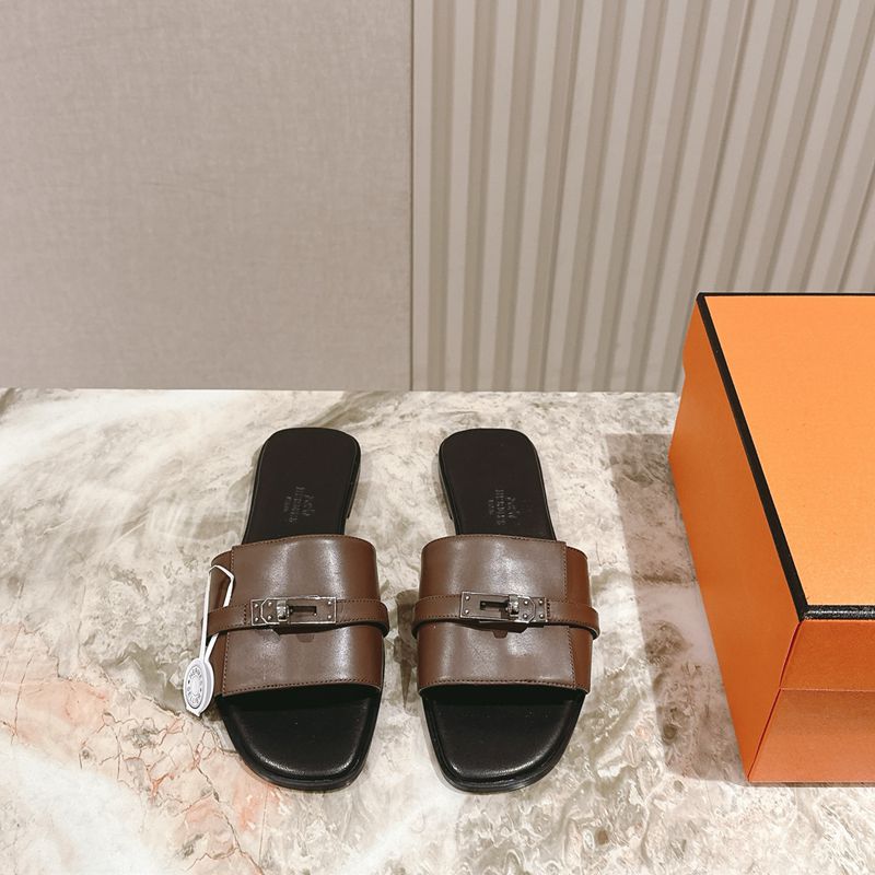 【HERMES】2026SSケリースリッポンサンダルレディース