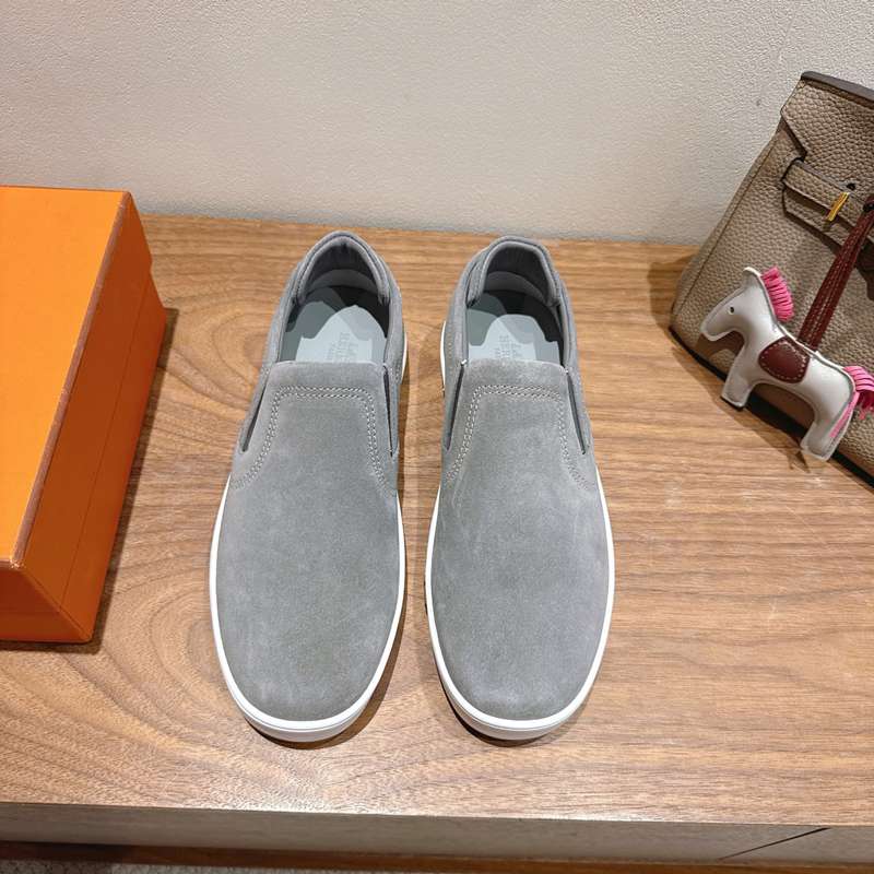 【HERMES】25新作スリッポンレザースリッポンメンズレディース