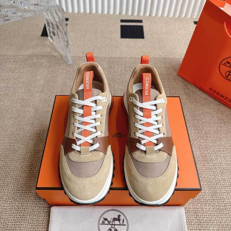 【HERMES】スニーカーレザースニーカーメンズ