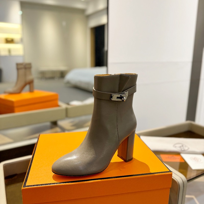 【HERMES】ケリージャンピングブーツレザーブーツレディース